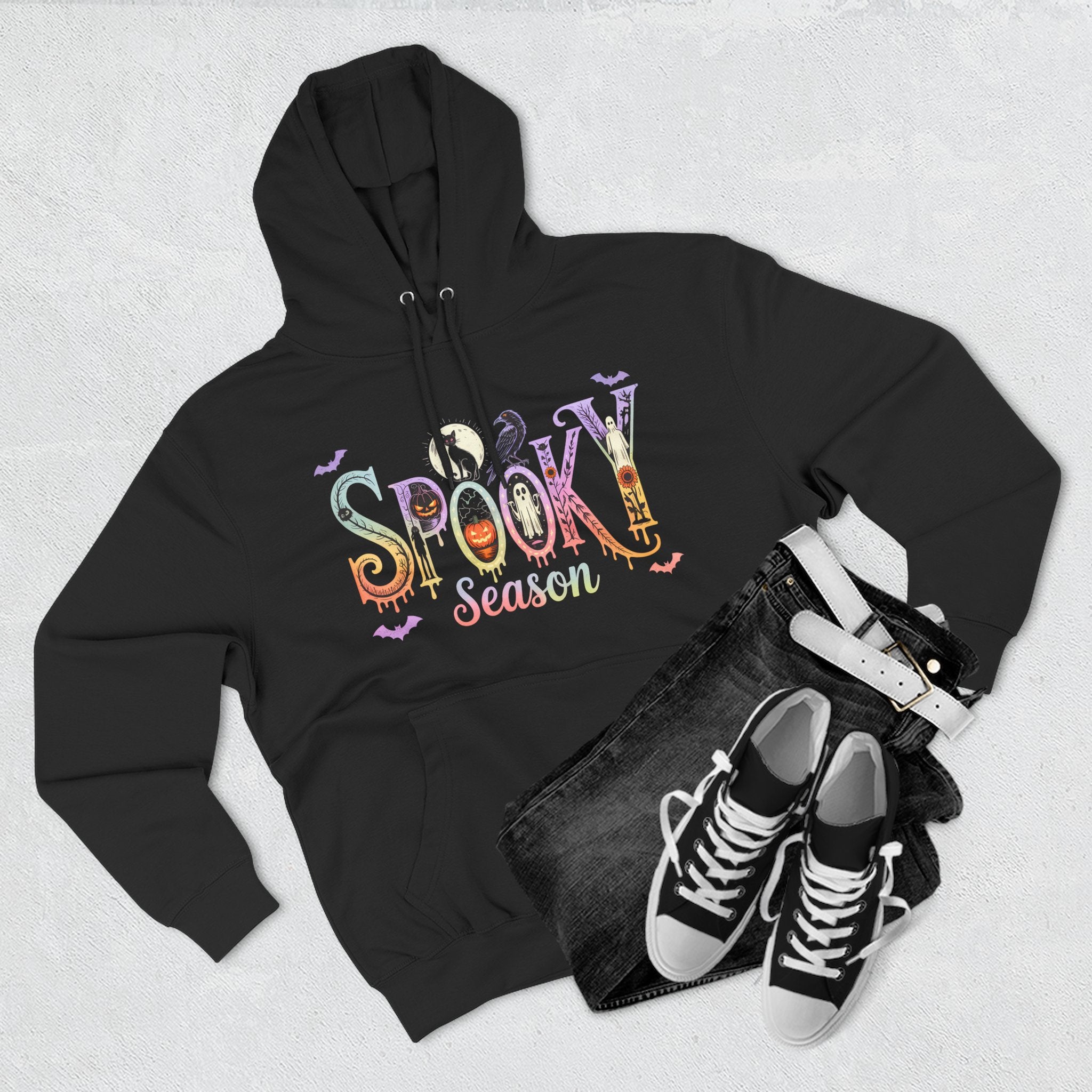 Spooky Season Halloween Unisex Hoodie Pullover Sweatshirt