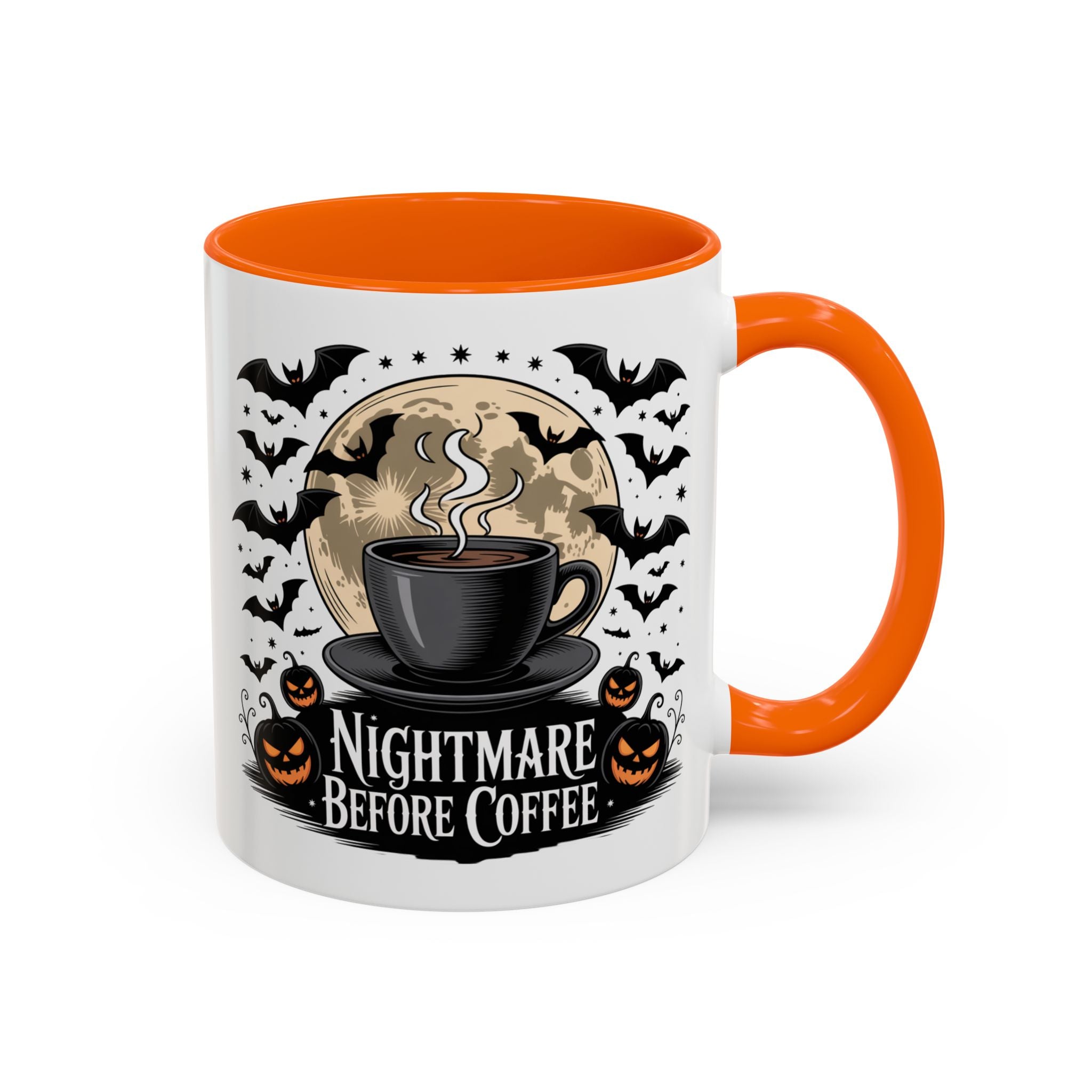 Halloween Coffee Mug, Nightmare Before Coffee Cup, Spooky Gift for Coffee Lovers, Haunted House Decor, Fall and Halloween Mug
