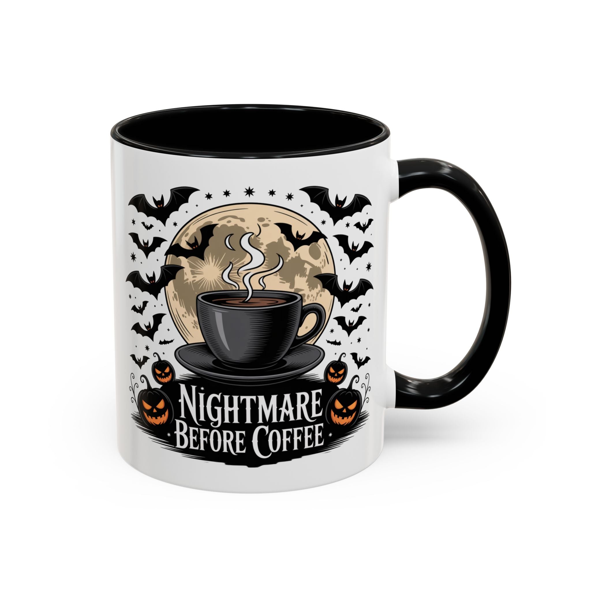 Halloween Coffee Mug, Nightmare Before Coffee Cup, Spooky Gift for Coffee Lovers, Haunted House Decor, Fall and Halloween Mug