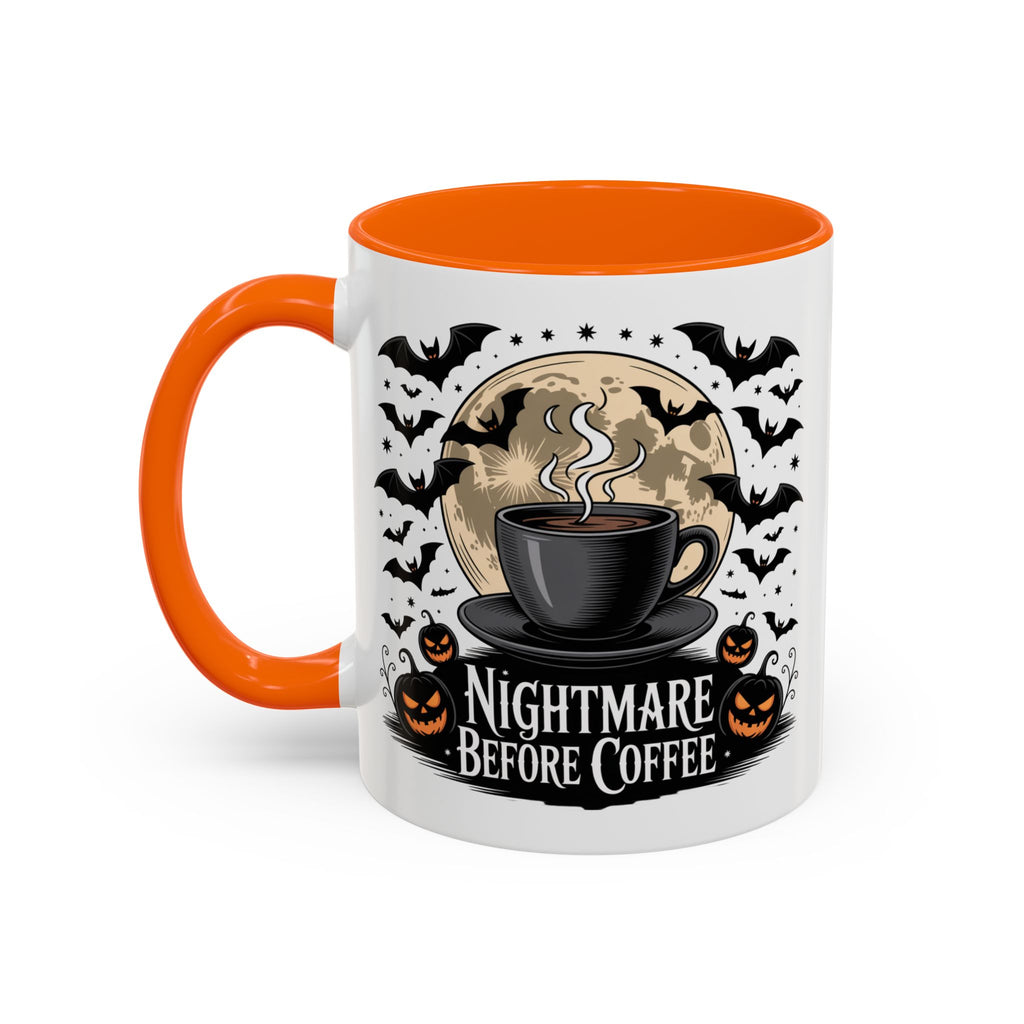 Halloween Coffee Mug, Nightmare Before Coffee Cup, Spooky Gift for Coffee Lovers, Haunted House Decor, Fall and Halloween Mug