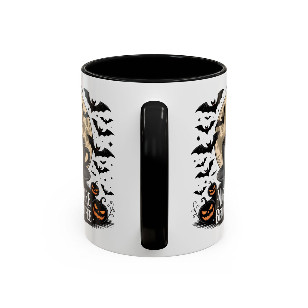 Halloween Coffee Mug, Nightmare Before Coffee Cup, Spooky Gift for Coffee Lovers, Haunted House Decor, Fall and Halloween Mug